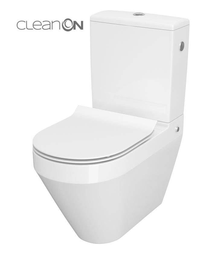 Kombi wc Cersanit CREA oval set s doskou